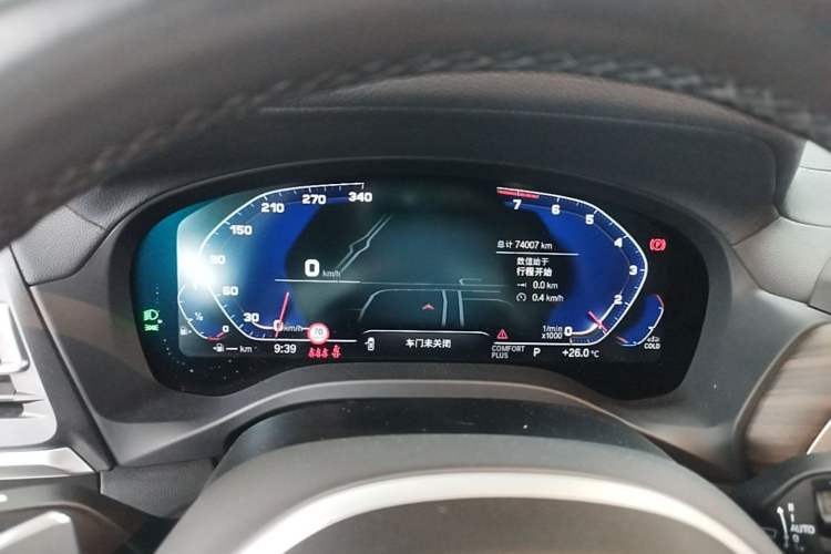 Used BMW X3 2022 Facelift xDrive30i Luxury Edition M Night Edition Package Instrument Cluster