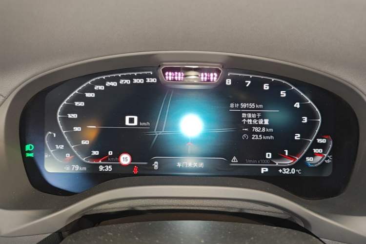 Used BMW X3 2022 Second Facelift xDrive30i Luxury Edition M Night Sky Package Instrument Cluster
