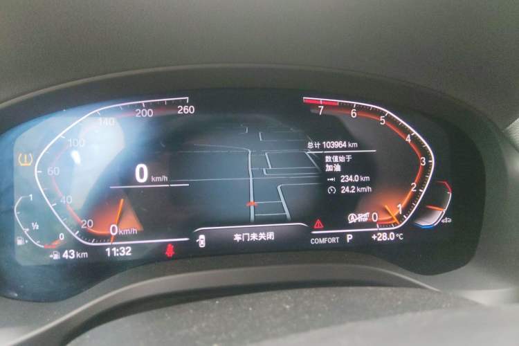 Used BMW X3 2022 xDrive25i M Sport Package Instrument Cluster