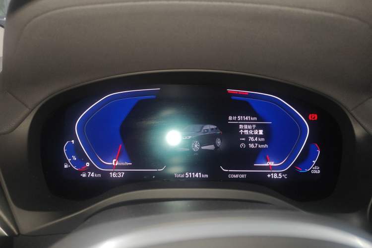 Used BMW X3 2022 xDrive30i Luxury Model M Night Sky Package Instrument Cluster