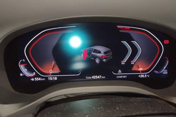 Used BMW X3 2022 Facelift xDrive30i Luxury Edition M Night Edition Package Instrument Cluster