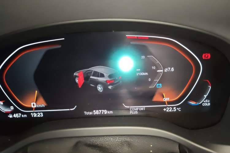 Used BMW X3 2022 xDrive30i Luxury Model M Night Sky Package Instrument Cluster