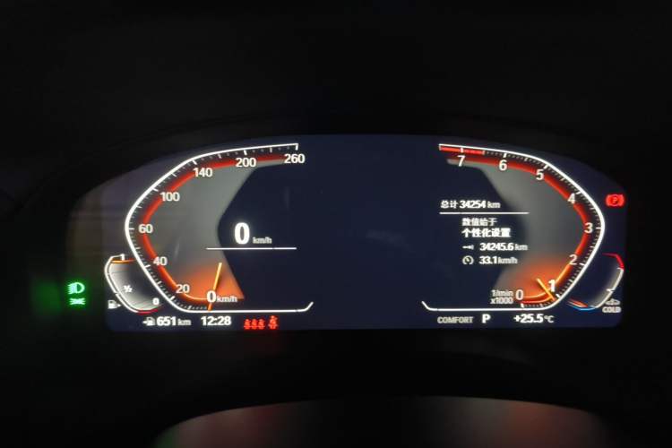 Used BMW X3 2022 Restyled xDrive25i M Sport Package Instrument Cluster