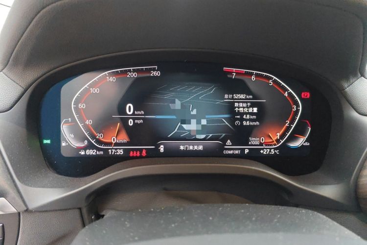 Used BMW X3 2022 Second Facelift xDrive30i Leading Edition M Night Sky Package Instrument Cluster