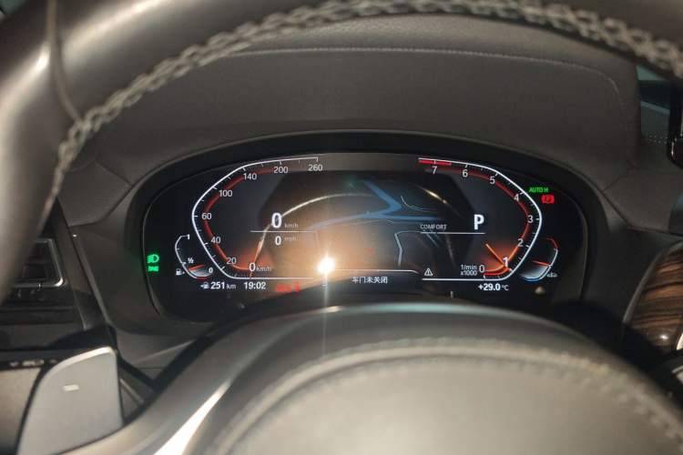 Used BMW X3 2022 xDrive30i Luxury Model M Night Sky Package Instrument Cluster