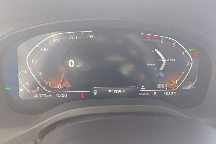 Used BMW X3 2022 Second Facelift xDrive30i Leading Edition M Night Sky Package Instrument Cluster