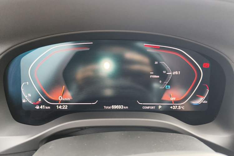 Used BMW X3 2022 xDrive30i Luxury Edition M Night Sky Package Instrument Cluster
