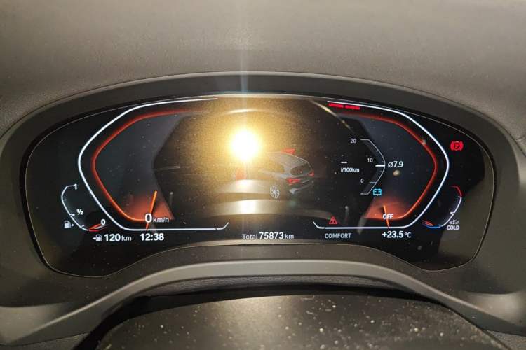 Used BMW X3 2022 Second Facelift xDrive30i Leading Edition M Night Sky Package Instrument Cluster