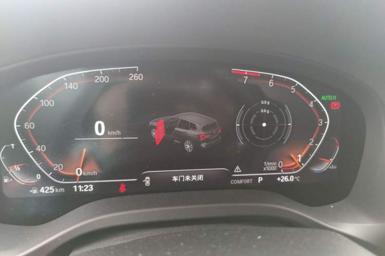 Used BMW X3 2022 Facelift xDrive30i Luxury Edition M Night Edition Package Instrument Cluster