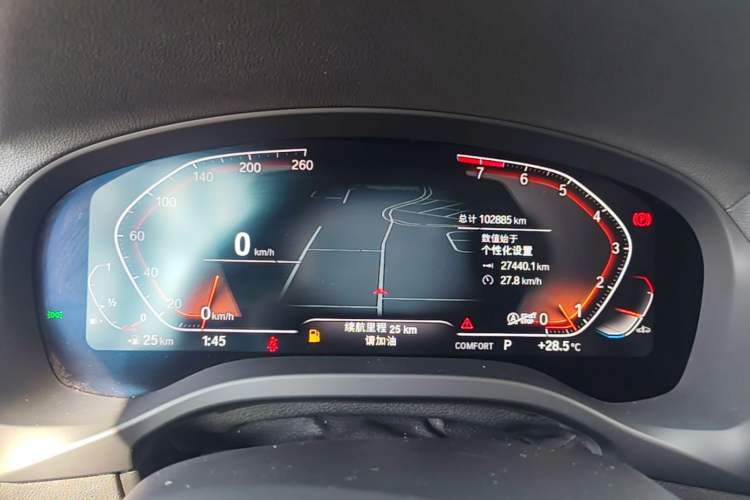 Used BMW X3 2022 Facelift xDrive30i Luxury Edition M Night Edition Package Instrument Cluster