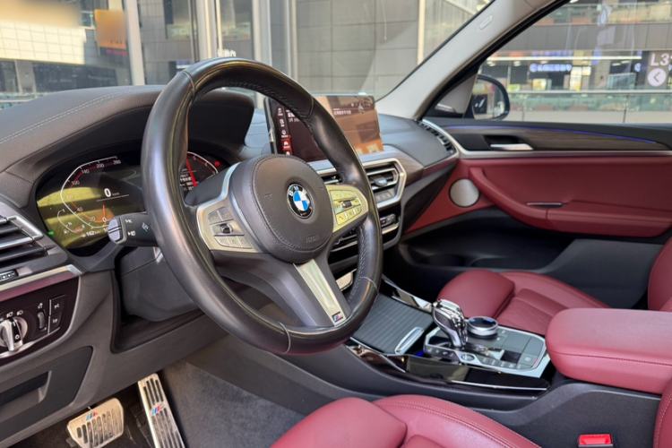 Used BMW X3 2022 Second Facelift xDrive30i Leading Edition M Night Sky Package Interior 5