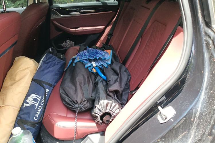 Used BMW X3 2022 xDrive25i M Sport Package Left Rear Seat