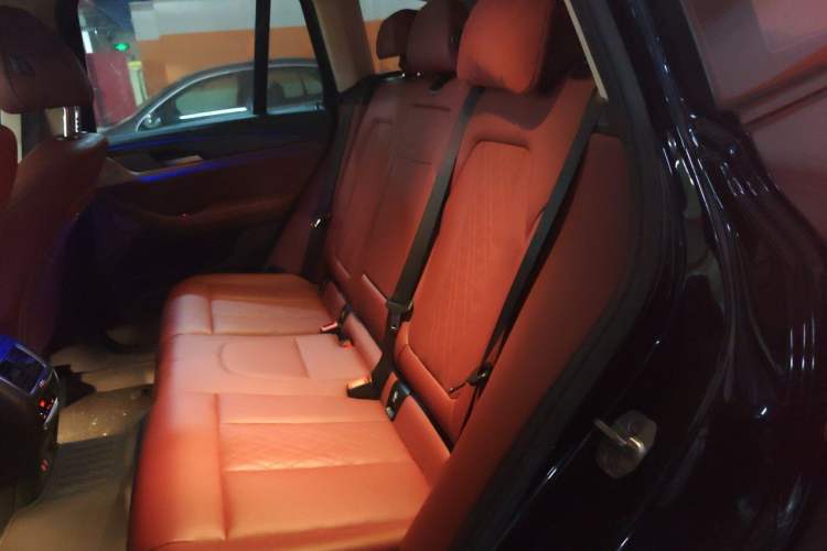 Used BMW X3 2022 xDrive30i Luxury Model M Night Sky Package Left Rear Seat