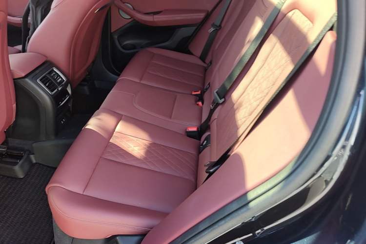 Used BMW X3 2022 xDrive30i Luxury Model M Night Sky Package Left Rear Seat