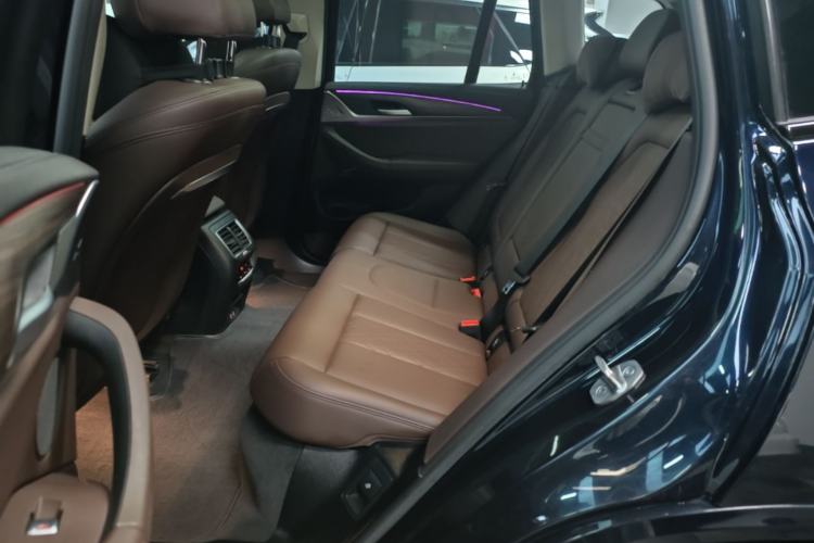 Used BMW X3 2022 xDrive30i Luxury Model M Night Sky Package Left Rear Seat