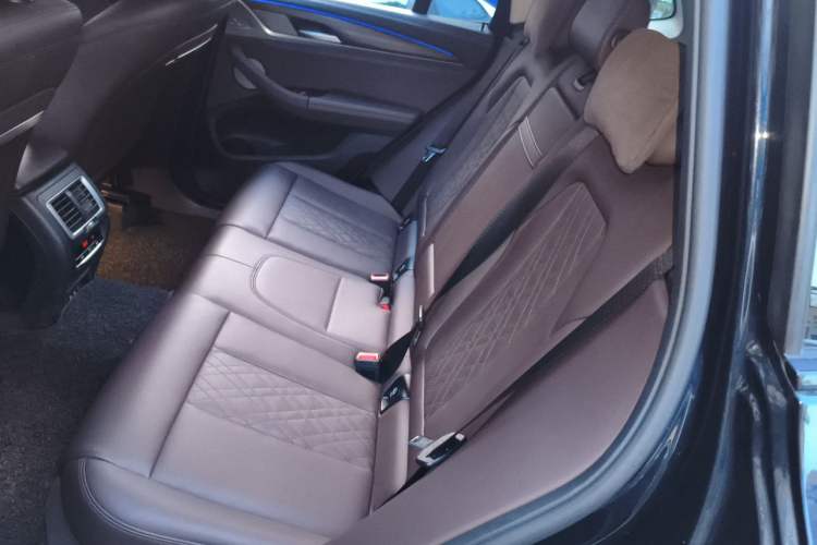 Used BMW X3 2022 xDrive30i Luxury Model M Night Sky Package Left Rear Seat