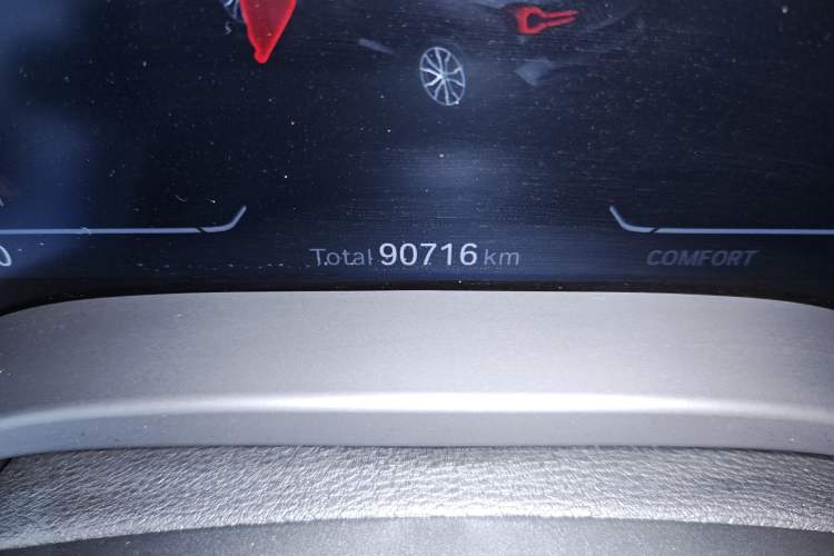 Used BMW X3 2022 Facelift xDrive30i Luxury Edition M Night Edition Package Odometer Close Up