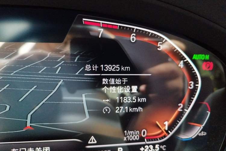 Used BMW X3 2022 Facelift xDrive30i Luxury Edition M Night Edition Package Odometer Close Up