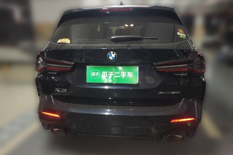 Used BMW X3 2022 Second Facelift xDrive30i Luxury Edition M Night Sky Package Rear