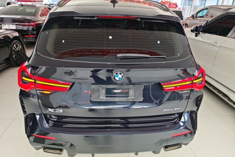 Used BMW X3 2022 xDrive30i Luxury Model M Night Sky Package Rear