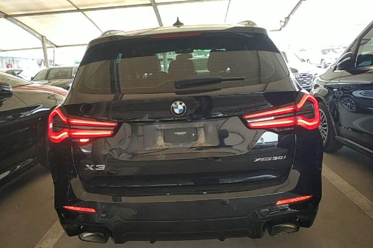 Used BMW X3 2022 xDrive30i Luxury Model M Night Sky Package Rear