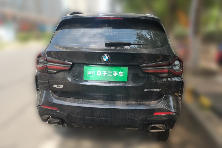 Used BMW X3 2022 Facelift xDrive30i Luxury Edition M Night Edition Package Rear