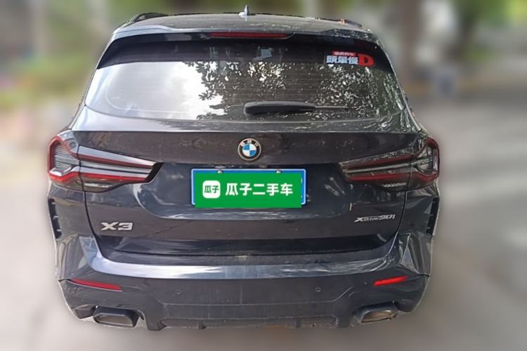 Used BMW X3 2022 Restyled xDrive30i Luxury Edition M Night Sky Package Rear