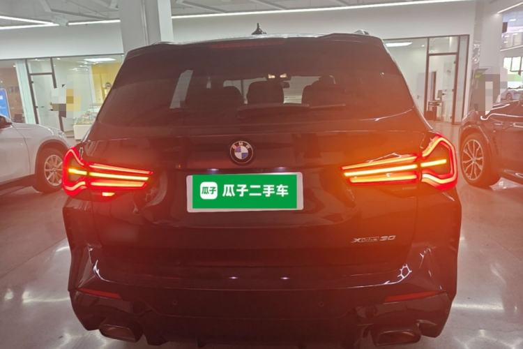 Used BMW X3 2022 xDrive30i Luxury Model M Night Sky Package Rear