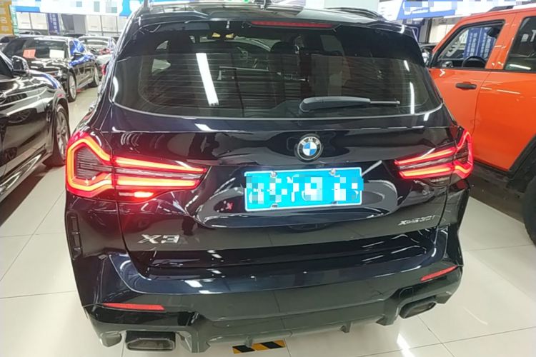 Used BMW X3 2022 xDrive30i Luxury Model M Night Sky Package Rear