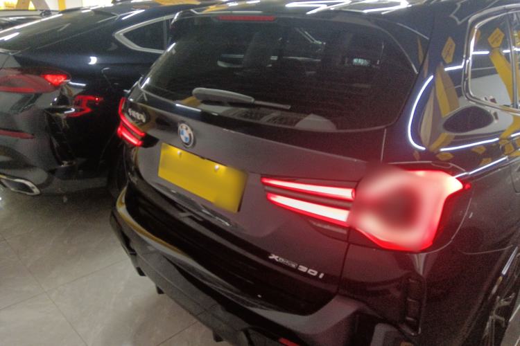 Used BMW X3 2022 xDrive30i Luxury Model M Night Sky Package Rear