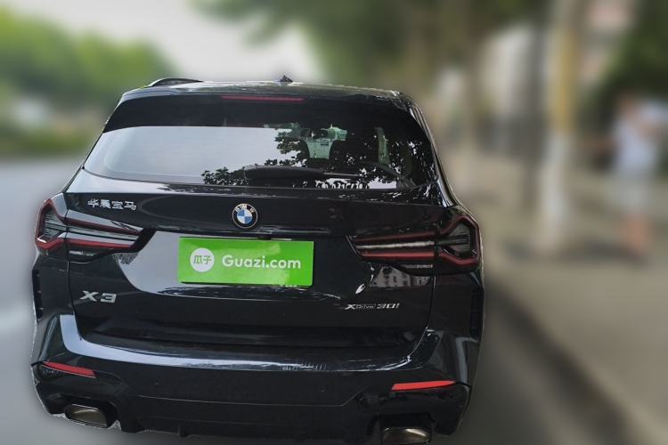 Used BMW X3 2022 Second Facelift xDrive30i Leading Edition M Night Sky Package Rear