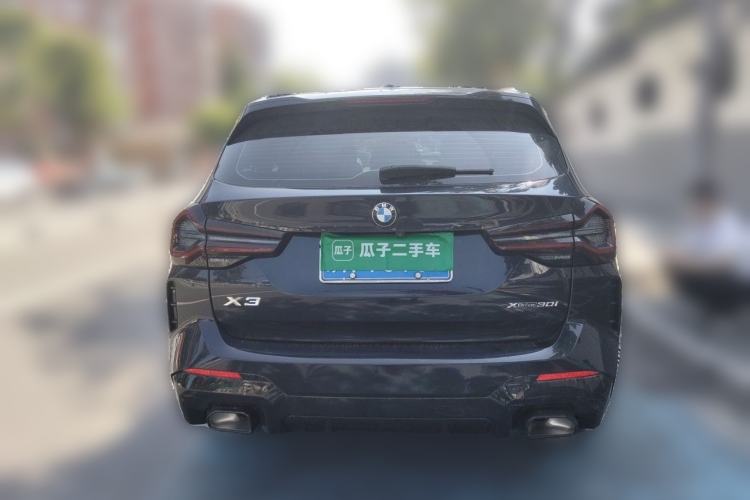 Used BMW X3 2022 Second Facelift xDrive30i Leading Edition M Night Sky Package Rear