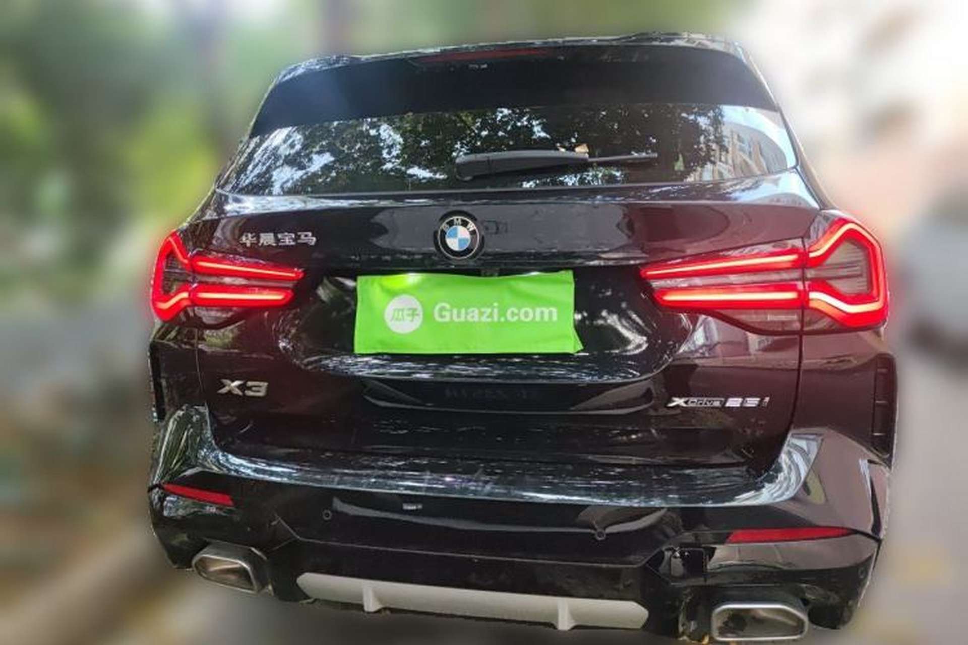 Used BMW X3 2022 xDrive25i M Sport Package Rear