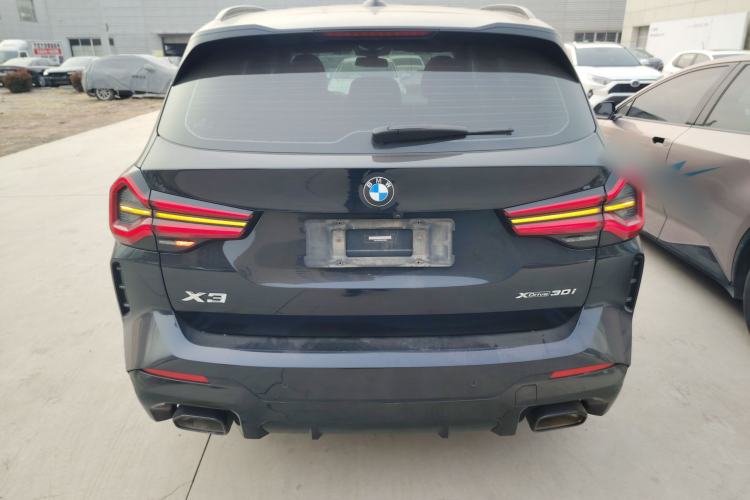 Used BMW X3 2022 xDrive30i Luxury Model M Night Sky Package Rear