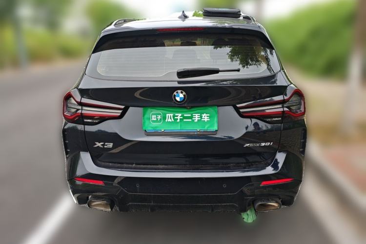 Used BMW X3 2022 xDrive30i Luxury Model M Night Sky Package Rear