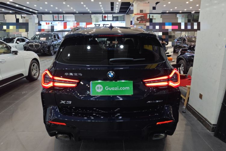 Used BMW X3 2022 Second Facelift xDrive30i Leading Edition M Night Sky Package Rear