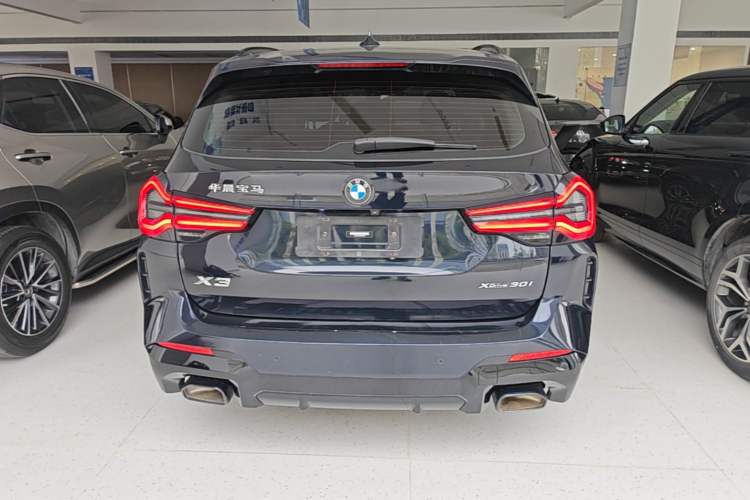 Used BMW X3 2022 xDrive30i Luxury Model M Night Sky Package Rear