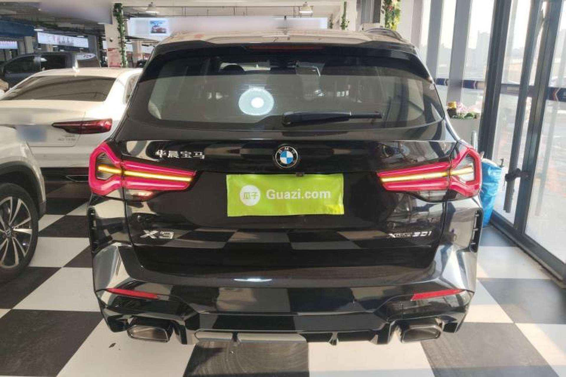 Used BMW X3 2022 Second Facelift xDrive30i Leading Edition M Night Sky Package Rear
