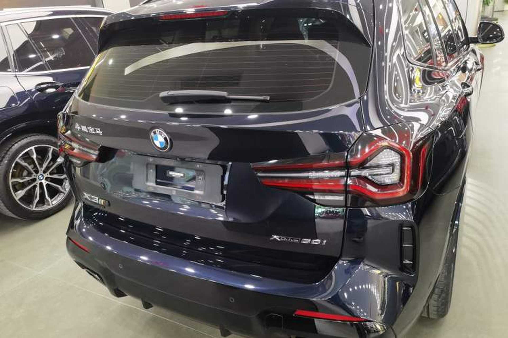 Used BMW X3 2022 Second Facelift xDrive30i Leading Edition M Night Sky Package Rear