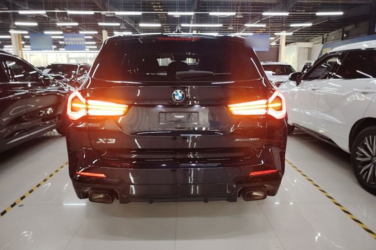 Used BMW X3 2022 xDrive30i Luxury Model M Night Sky Package Rear