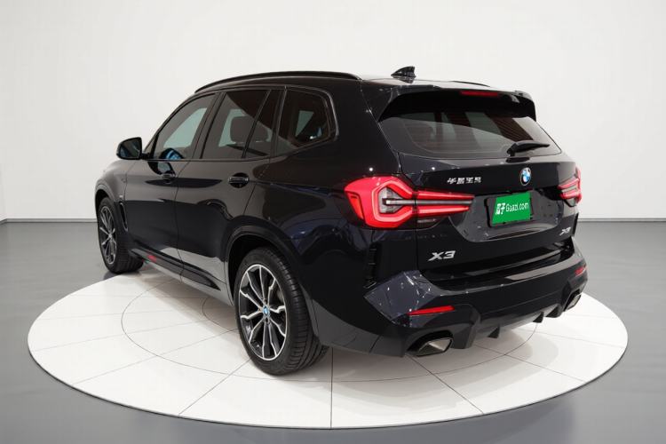Used BMW X3 2022 xDrive30i Luxury Model M Night Sky Package Rear Left 45 Deg