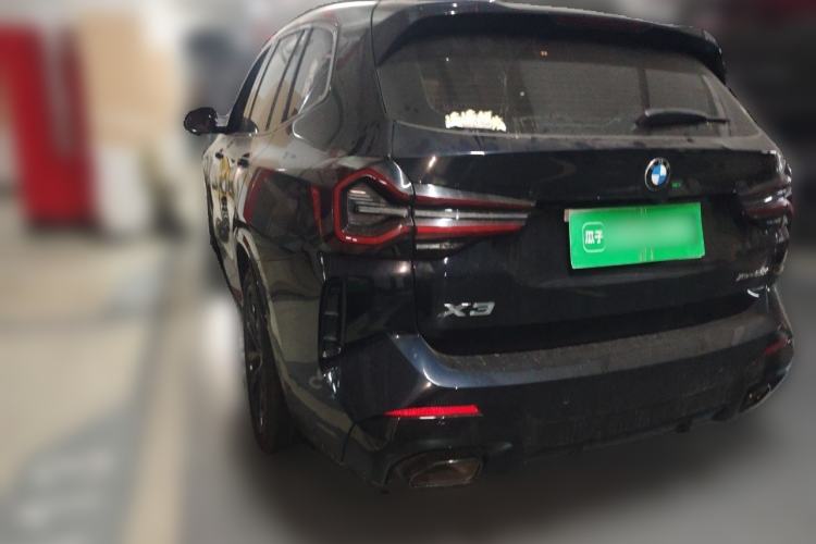 Used BMW X3 2022 Second Facelift xDrive30i Luxury Edition M Night Sky Package Rear Left 45 Deg