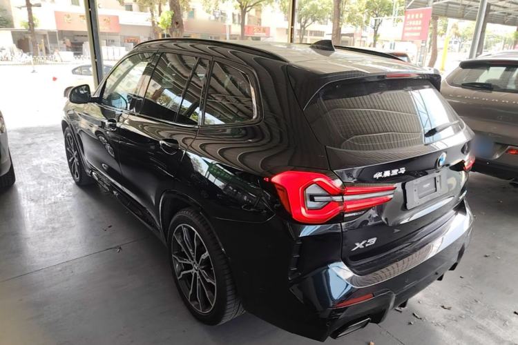 Used BMW X3 2022 Second Facelift xDrive30i Leading Edition M Night Sky Package Rear Left 45 Deg