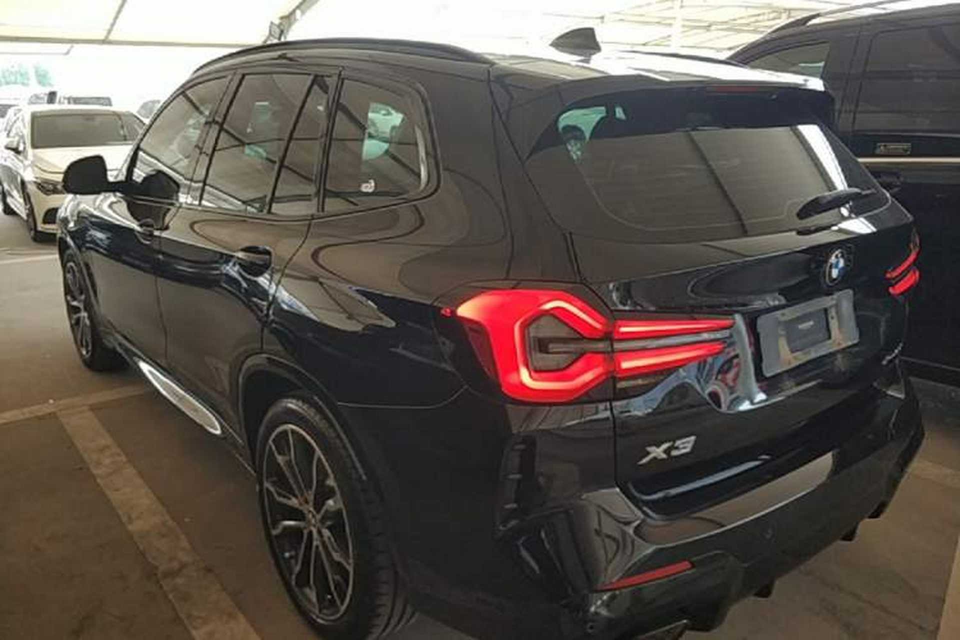 Used BMW X3 2022 xDrive30i Luxury Model M Night Sky Package Rear Left 45 Deg