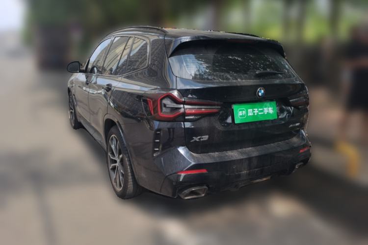 Used BMW X3 2022 Facelift xDrive30i Luxury Edition M Night Edition Package Rear Left 45 Deg