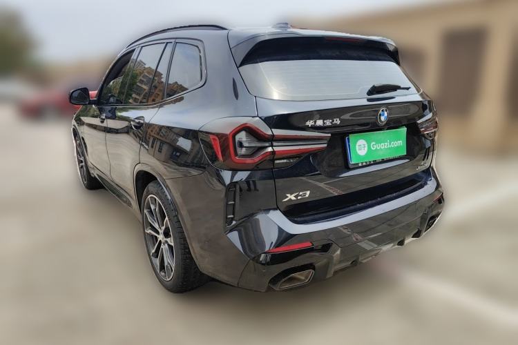 Used BMW X3 2022 Second Facelift xDrive30i Leading Edition M Night Sky Package Rear Left 45 Deg