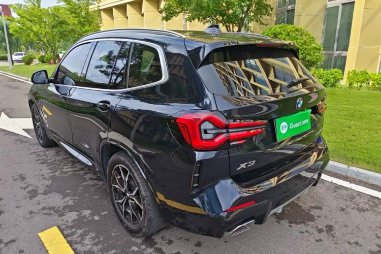Used BMW X3 2022 Restyled xDrive25i M Sport Package Rear Left 45 Deg