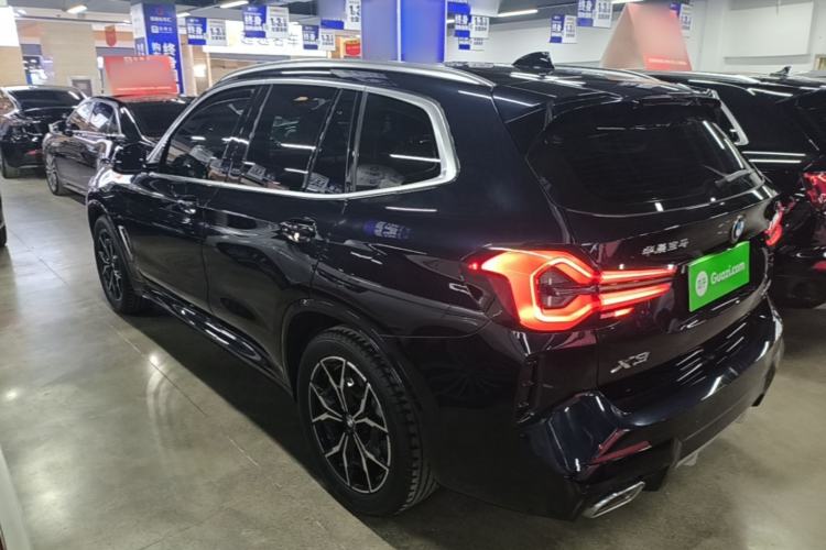 Used BMW X3 2022 Restyled xDrive25i M Sport Package Rear Left 45 Deg