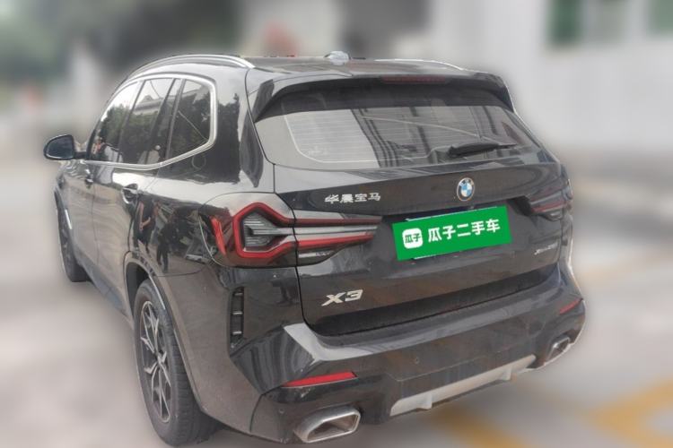 Used BMW X3 2022 Restyled xDrive25i M Sport Package Rear Left 45 Deg