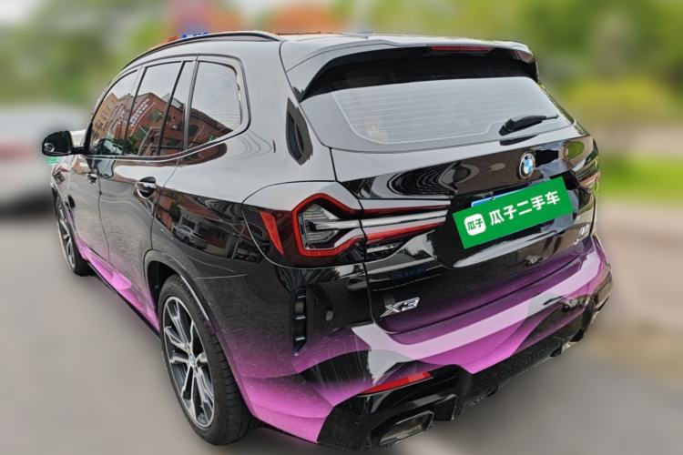 Used BMW X3 2022 Facelift xDrive30i Luxury Edition M Night Edition Package Rear Left 45 Deg